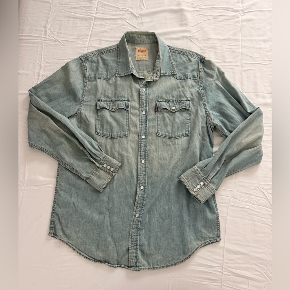 Levi's Classic Light Blue Denim Shirt
